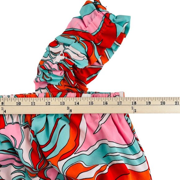 Entro Groovy Baby Tiered Women's Dress size Medium with Pockets - Picture 5 of 8